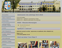 Tablet Screenshot of gim4-jaslo.edu.pl